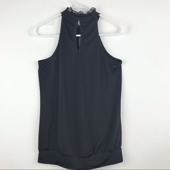 Boston Proper Sleeveless Ruffle Front Blouse - Picture 5 of 11